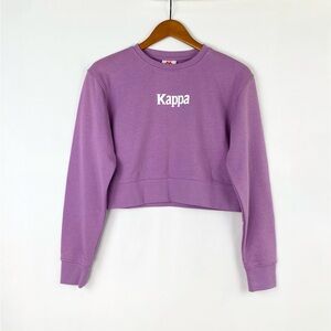 Kappa Authentic Ambilobe 2 Cropped Sweatshirt Size Medium